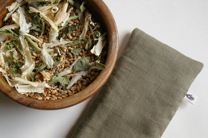 mynā refresh - Aroma Augenkissen mit Zirbe, Zitronenverbene und Minze