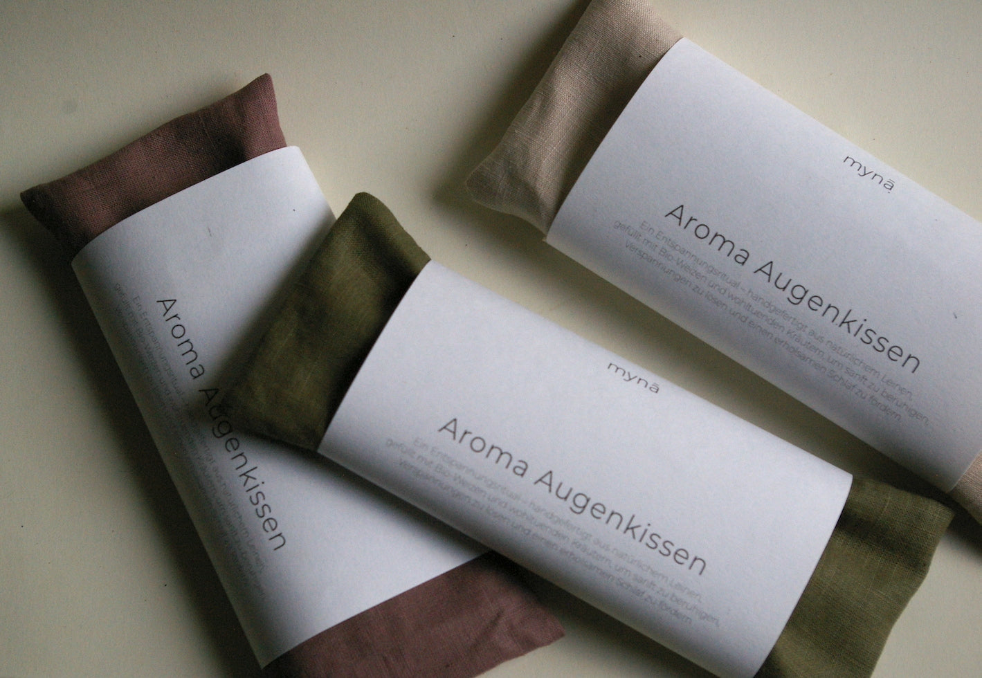 mynā pure - Augenkissen ohne Aroma