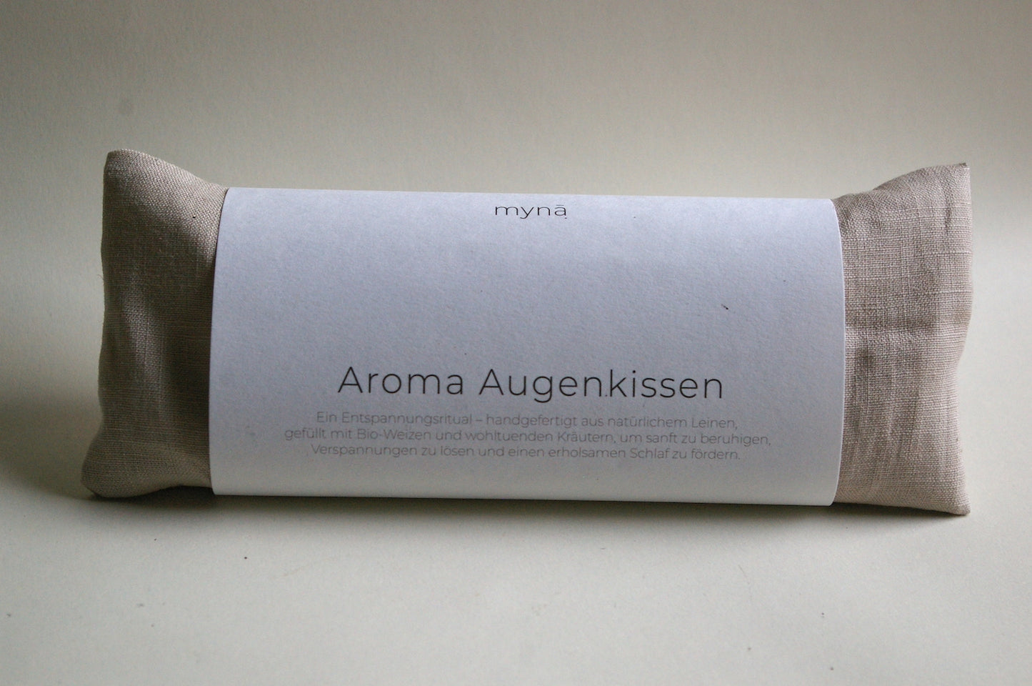 mynā refresh - Aroma Augenkissen mit Zirbe, Zitronenverbene und Minze